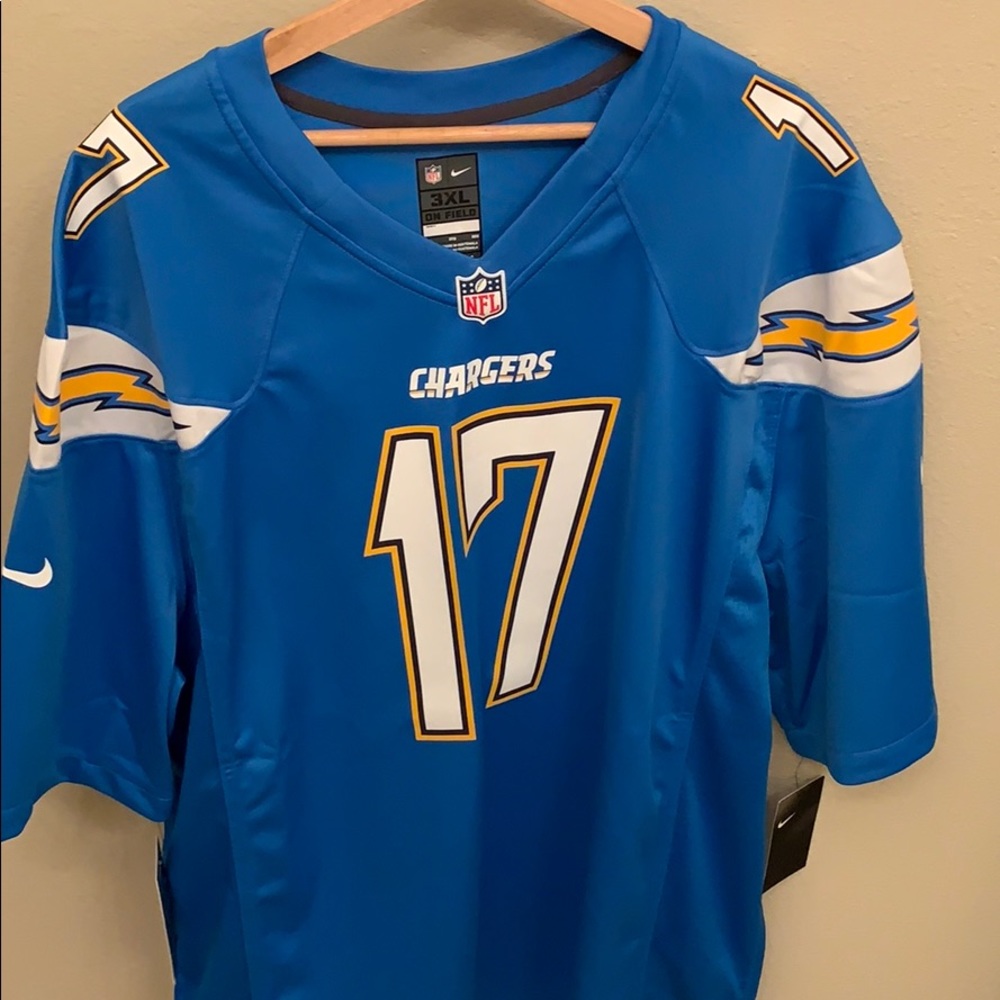 Authentic NIKE Chargers Jersey 3XL -Rivers #17